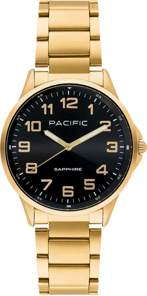 Montre Verre Saphir Pacific Sapphire PC00745 Cadran Bleu Inrayable Homme