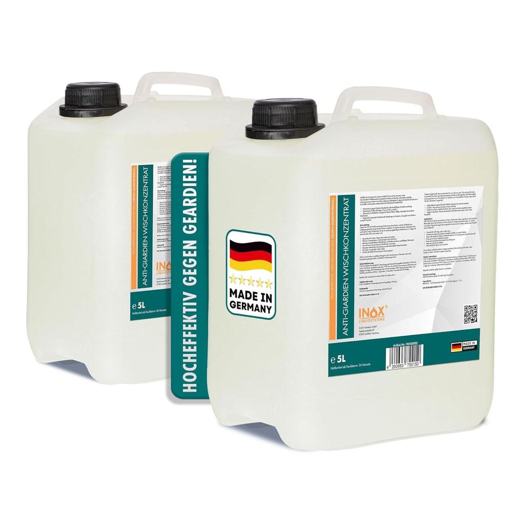 INOX® 2x5L Anti-Giardien-Wischkonzentrat – Hygienische Produktbild 
