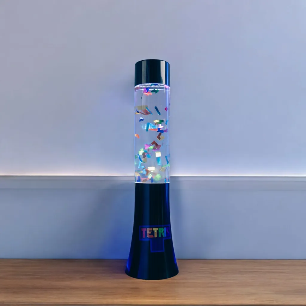 Lampe Tetris multicolore - Éclairage rétro gaming en ABS de 20cm - 6