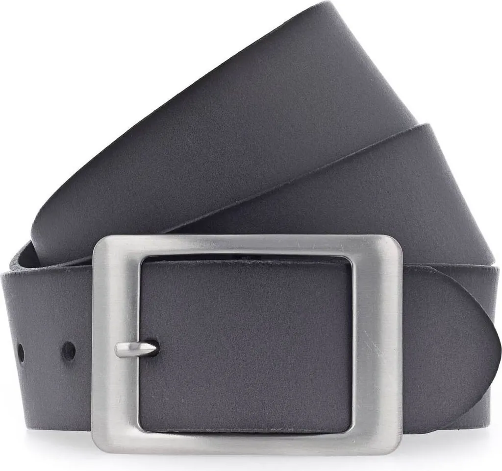 Vanzetti Pelle cintura Classics 40mm Leather Belt W100 Darkgrey grigio