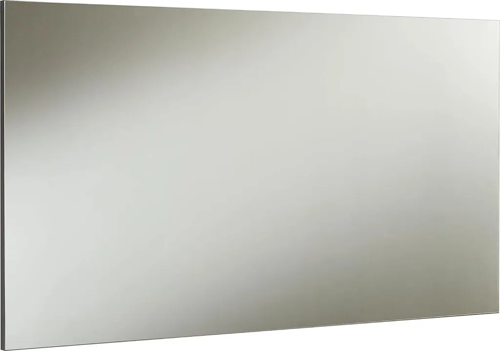 Specchio Moderno Dmora Cile Nero 65cm - Specchiera Vetro Made in Italy