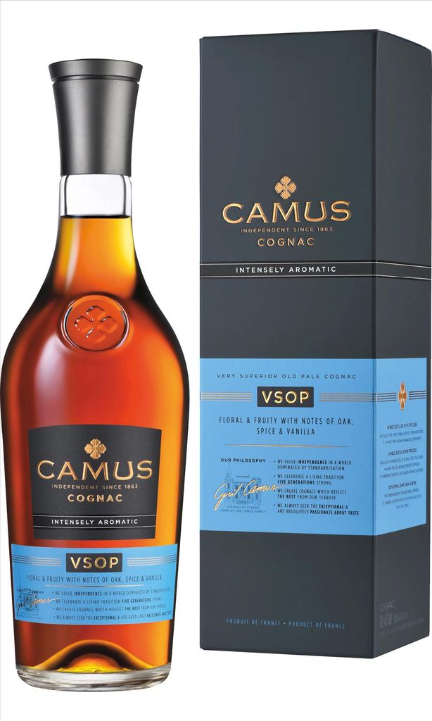 Camus Camus VSOP 40%vol Cognac NV Cognac ( 1 x 0.7 L ) Produktbild 