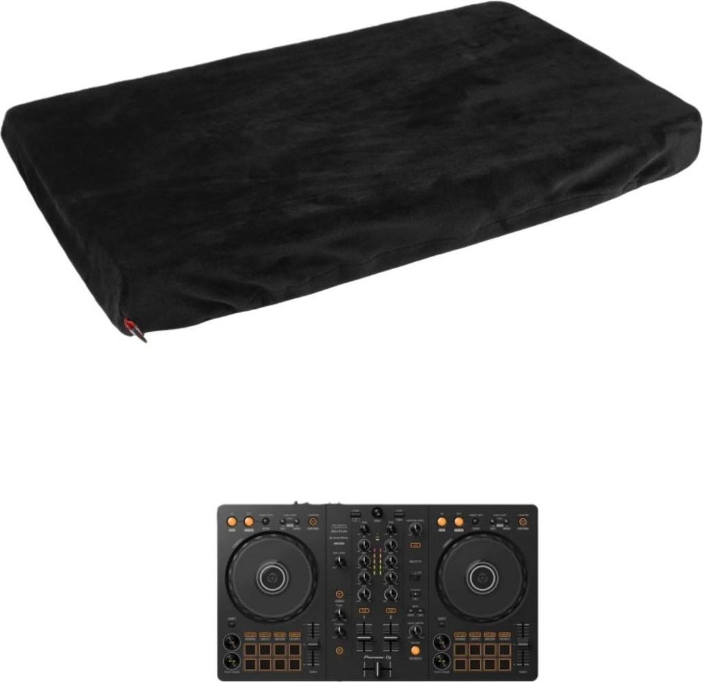 INF Weiche Staubschutzhülle für Pioneer DJ DDJ-FLX4 Controller – Schwarz