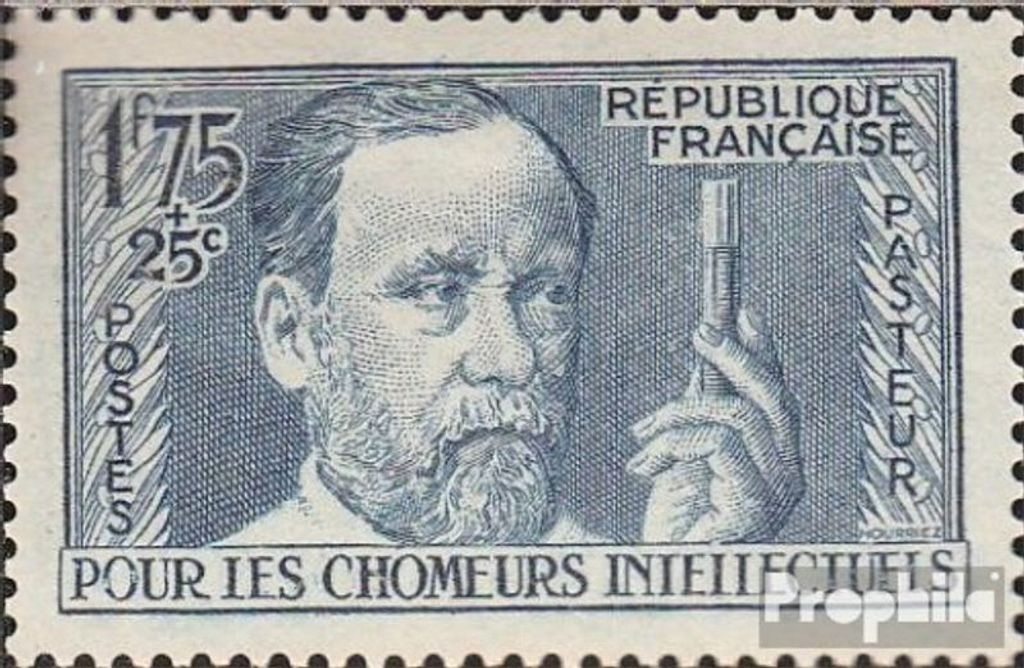 Briefmarken Frankreich 1938 Mi 421 postfrisch Geistesarbeiter