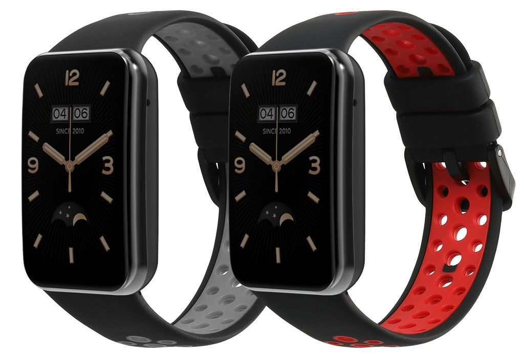 kwmobile 2x Uhrenarmband für Xiaomi Mi Band 7 Pro Armband - Produktbild 