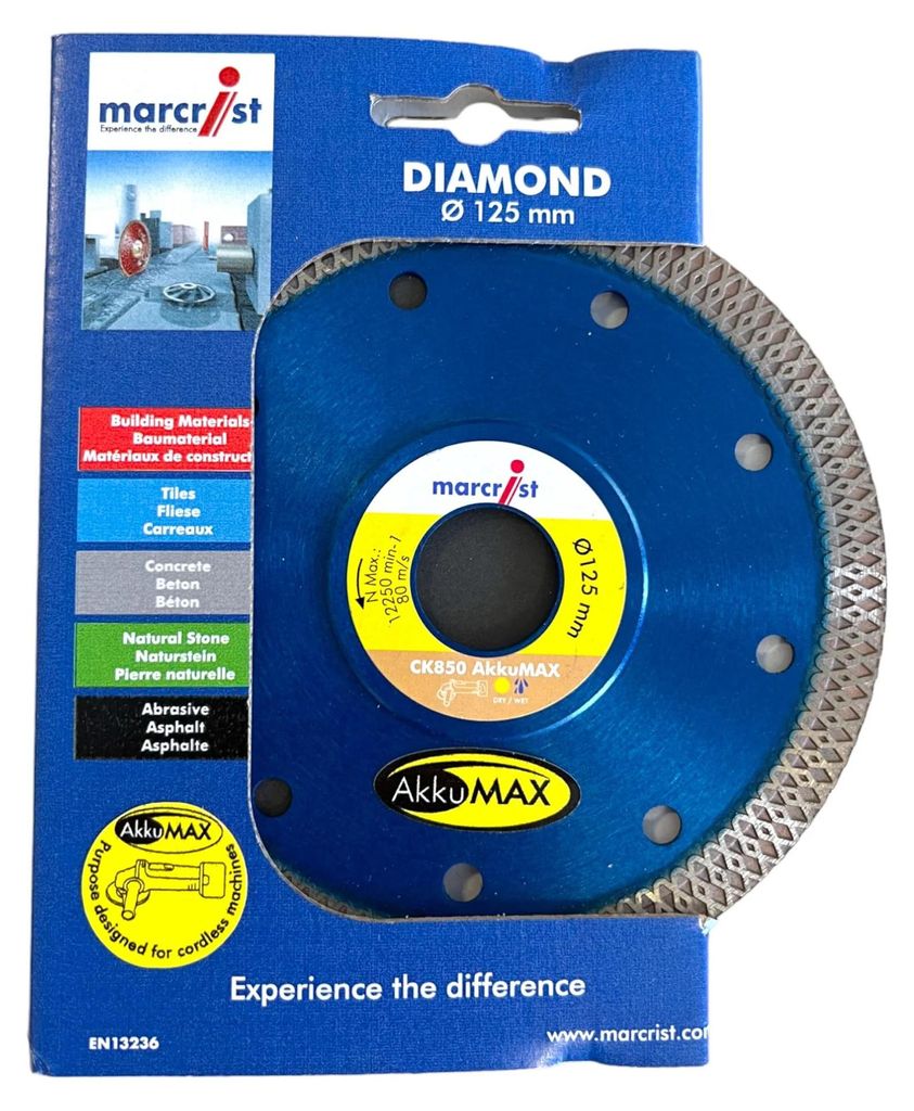 Marcrist CK850 Diamentowa tarcza tnąca do płytek i gresu Zdjęcie produktu 