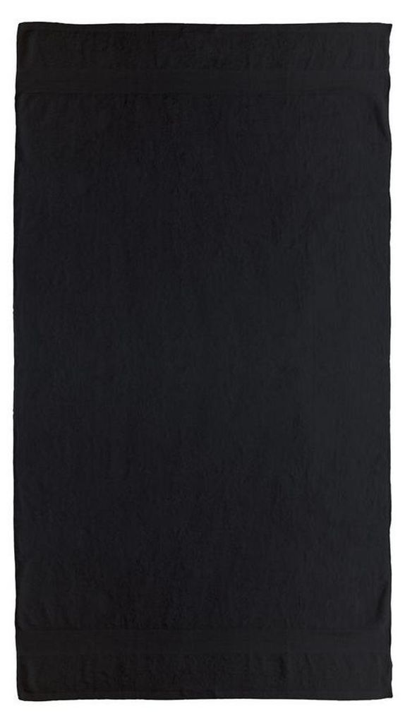 SG Accessories - Badetuch "Rhine" FK1953 (150 cm x 100 cm) (Schwarz)