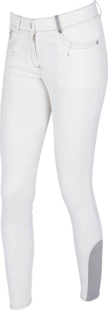 Covalliero Reithose Damen Full-Grip BasicPlus Damenreithose Vollbesatz Weiß 42