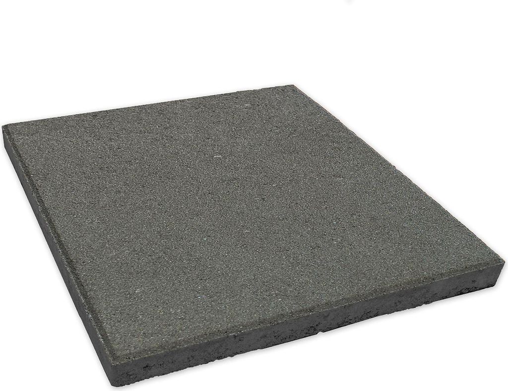 Terrassenplatten BETONPLATTE ANTHRAZIT 40/40/3 CM M. FASE