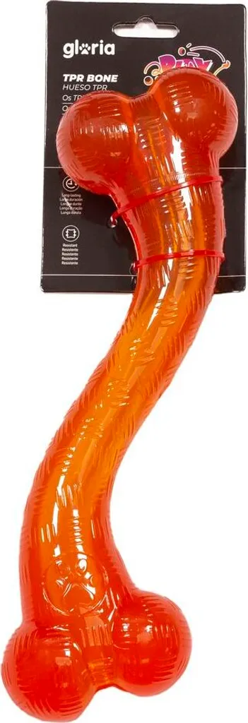 Jouet Os Gloria Orange 30 cm : Occupez votre Chien et ses Dents