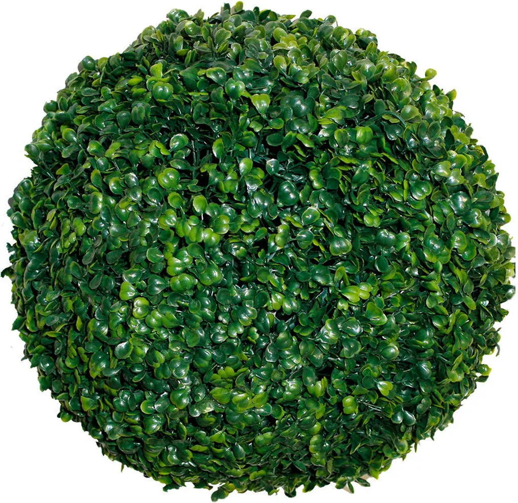 Sfera di bosso verde - Ø 25 cm - Decorazione da giardino Sfera di bosso artificiale Sfera di bosso