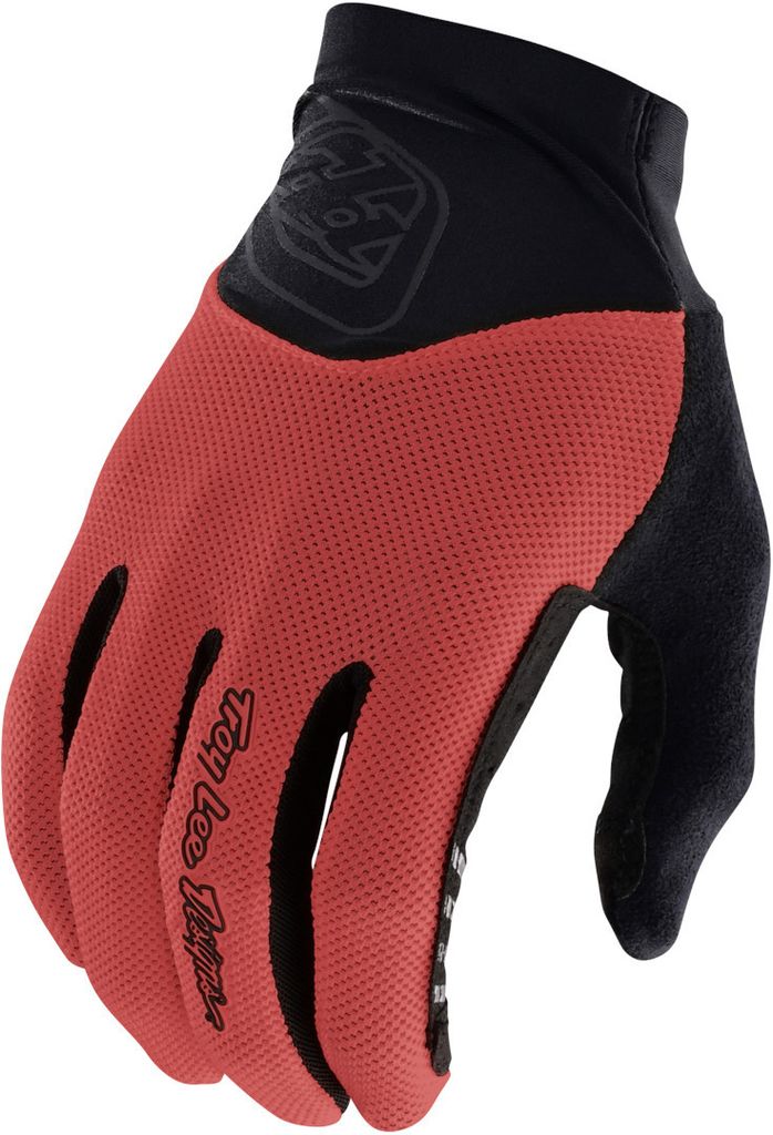 Troy Lee Designs Ace 2.0 Motocross Handschuhe Farbe: Rot, Grösse: S