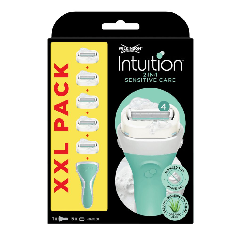 Golarka Wilkinson Intuition Sensitive Care XXL + 5 Zdjęcie produktu 