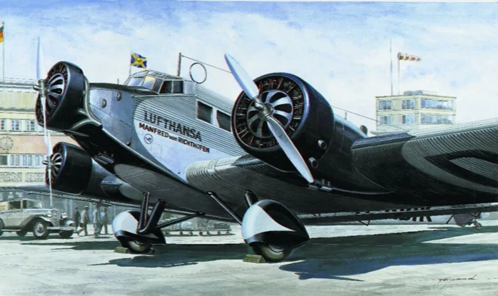 Junkers Ju-52 Tante Ju Italeri 1/72 Maquette Détails Historique LH