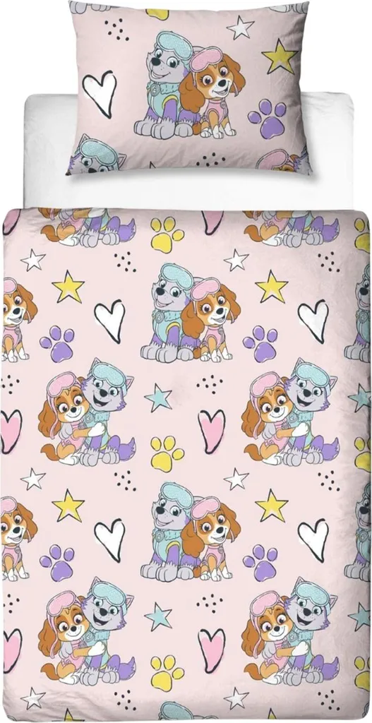 Parure de lit Paw Patrol Dream TC259 réversible pour bambin multicolore