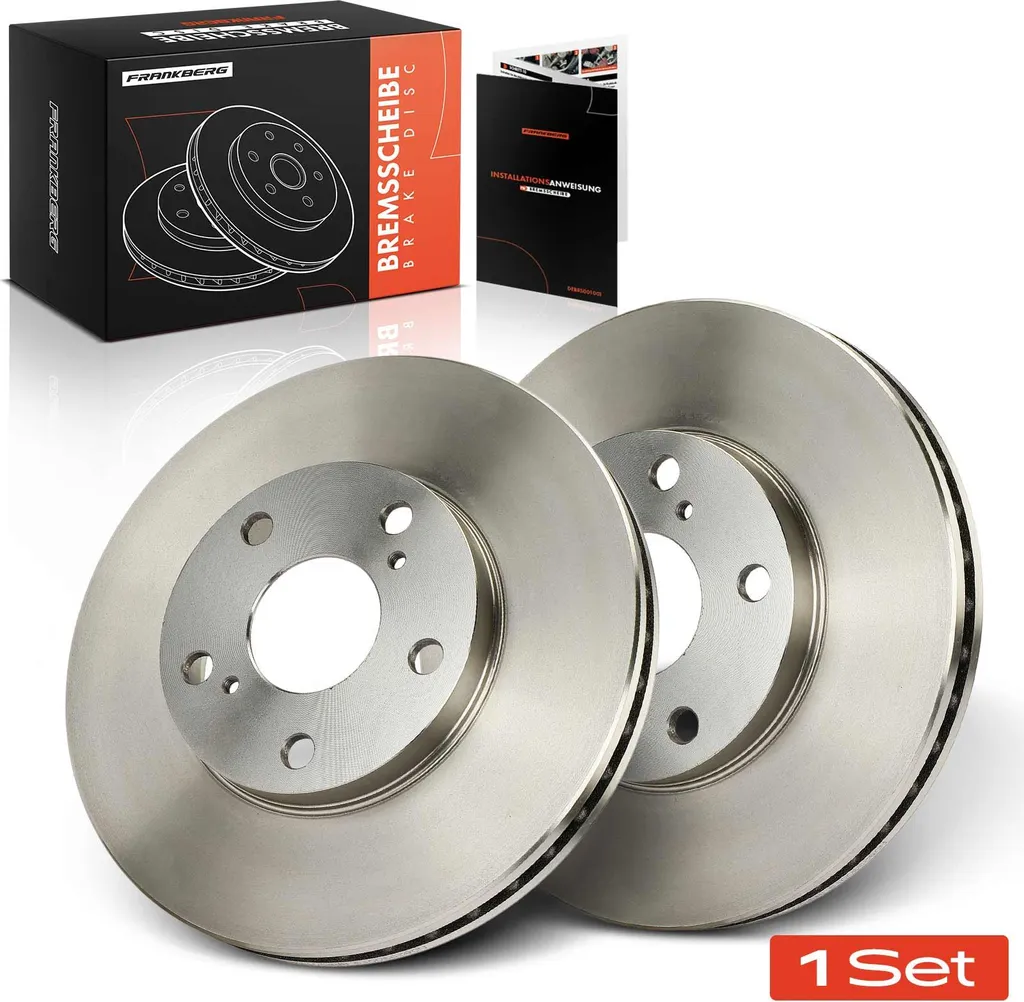 2 Disques de Frein Frankberg Avant pour Mercedes Vario B667 B668 B670