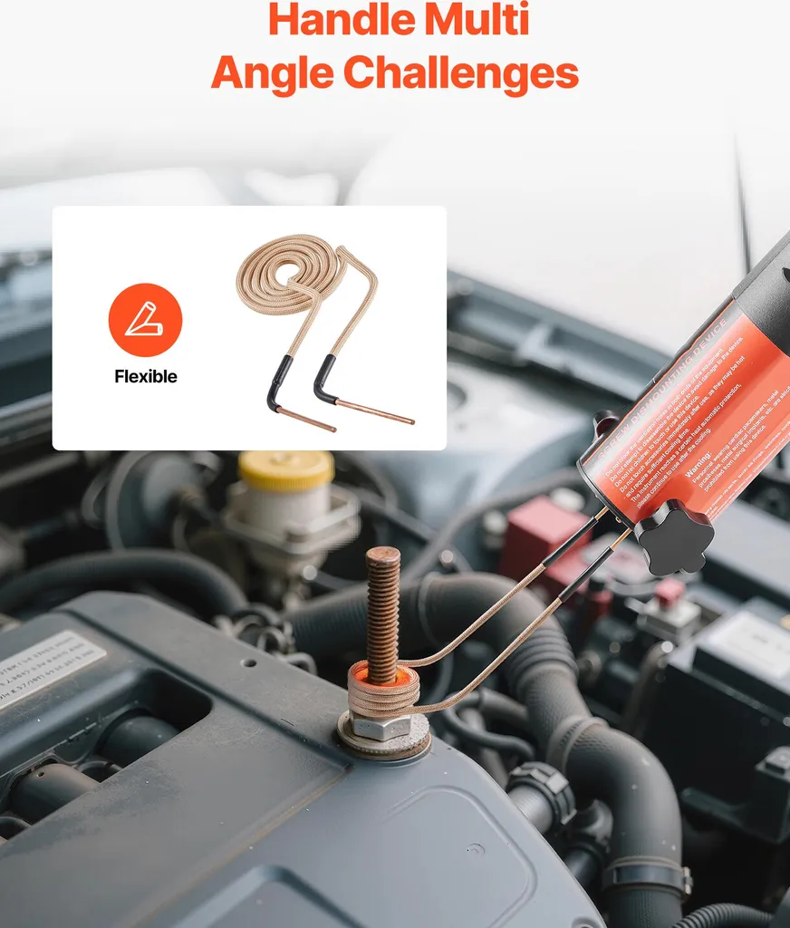 Kit de 10 bobines de chauffage par induction Vevor pour écrous