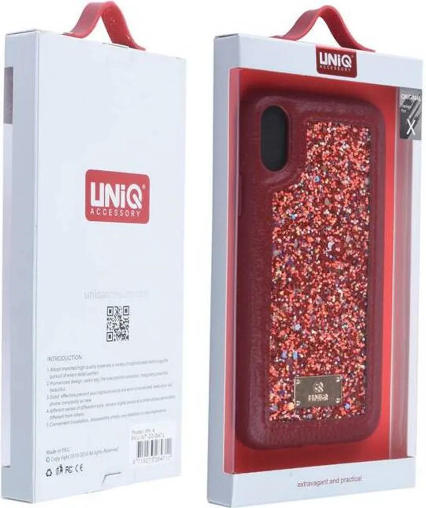 Custodia iPhone X Rossa 8719273284711 - Slim Fit e Shockproof Online