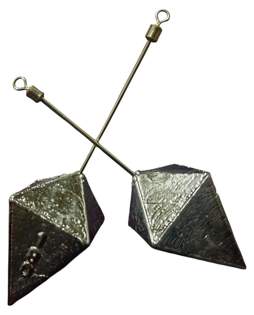 Angelgewichte, langlebiges 8-seitiges Design, integrierte Rollstange, 190 Gramm