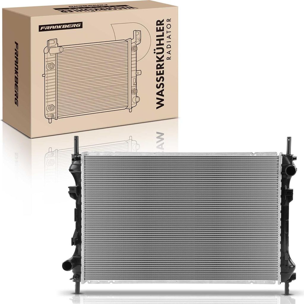 Frankberg 1x Kühler Wasserkühler Motorkühler für Ford Transit FA/B/C/D/S/M/N/Z