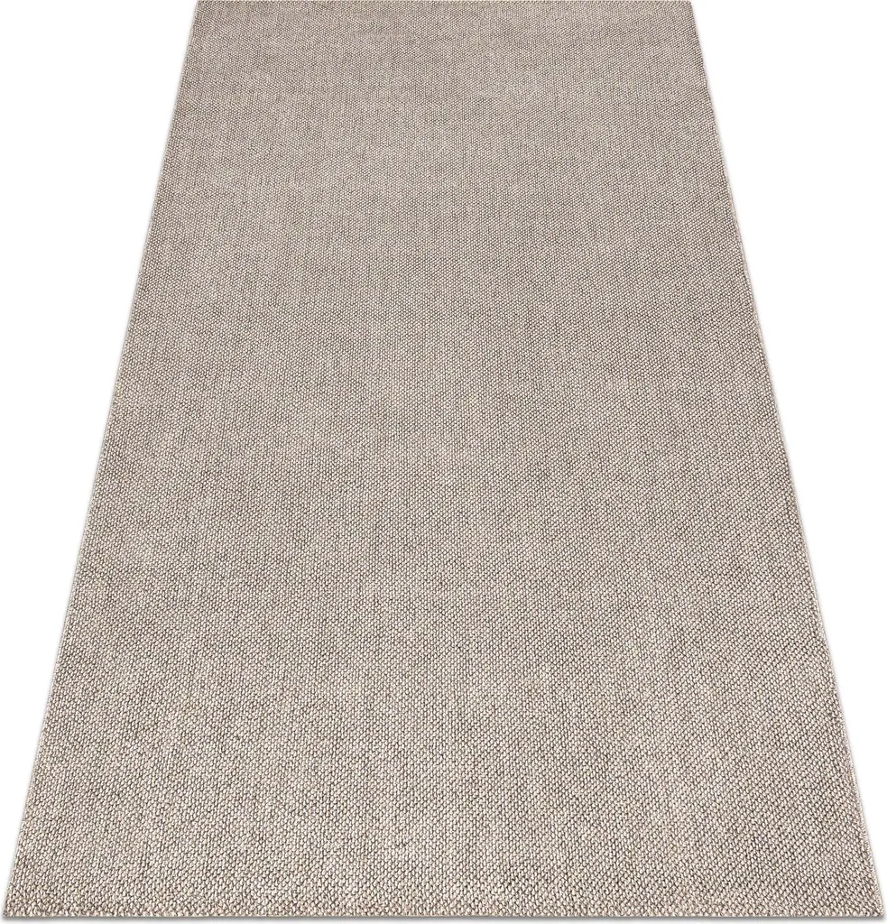 Grand tapis de salon 300x300 marron bouclé Casablanca Loom In & Out doux