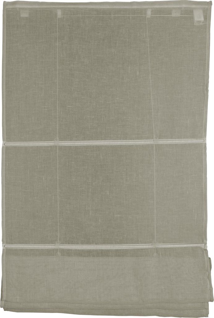Deco4Me Raffrollo mit Leinenoptik Stoffrollo 80x170cm beige Produktbild 