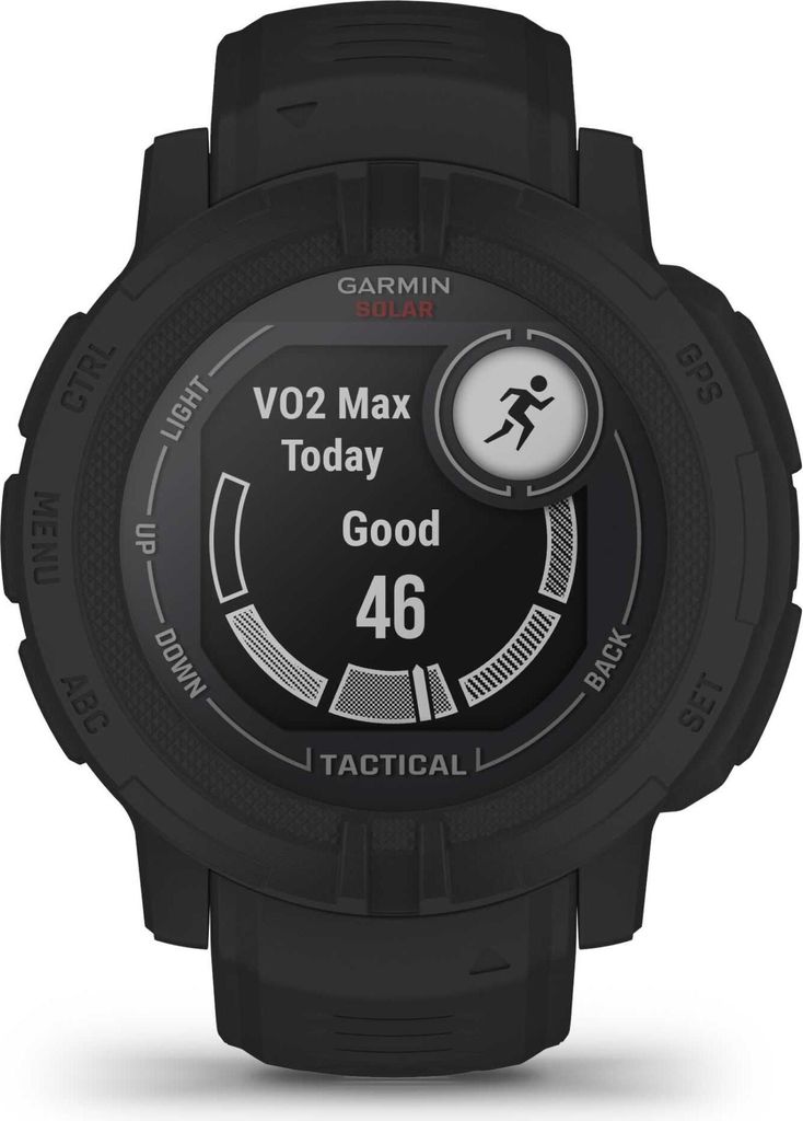 Garmin Instinct 2 Solar - Tactical Edition - 45 mm - czarny