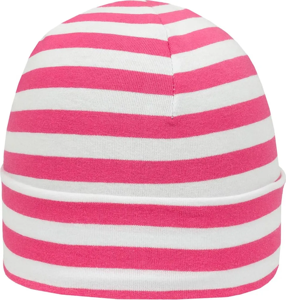 Cappello per bambini Döll a righe: Cotone Jersey per Primavera e Autunno - 1