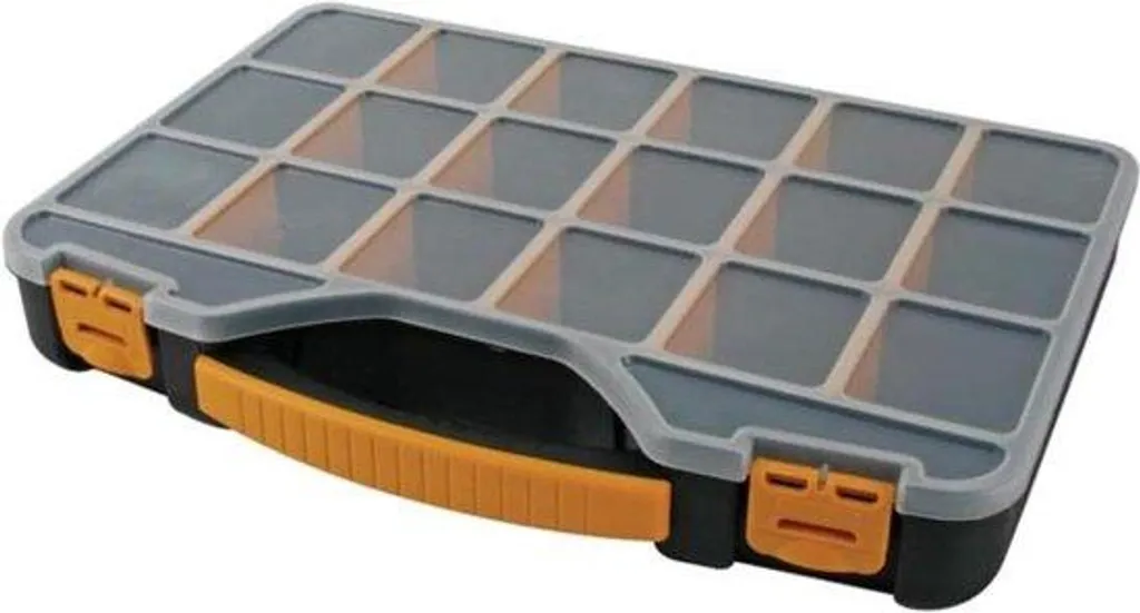 Boîte de rangement anti-mélange 20 cases - Stop au désordre d'atelier