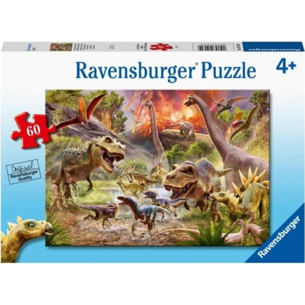 RAVENSBURGER Puzzle 60el Dinosaurier 051649 Ravensburger