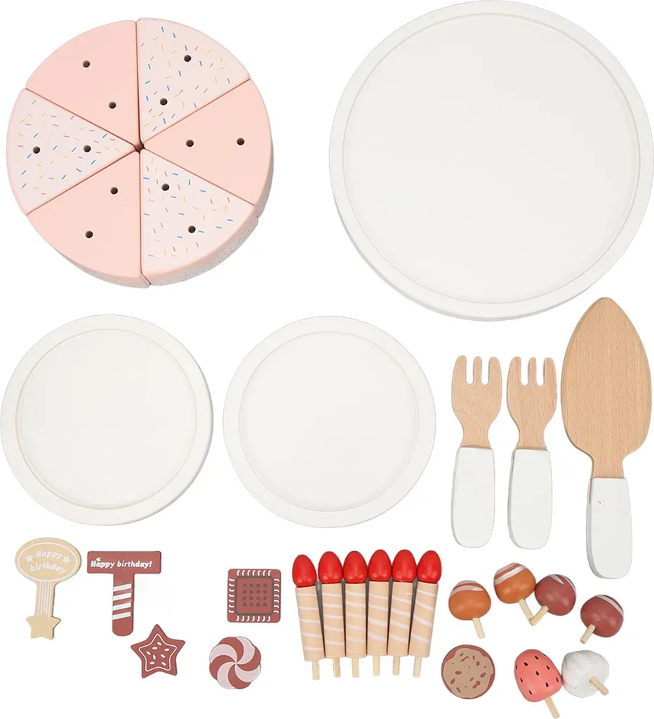 Gâteau factice sécurisé pour apprendre à découper sans risque de blessure - 2