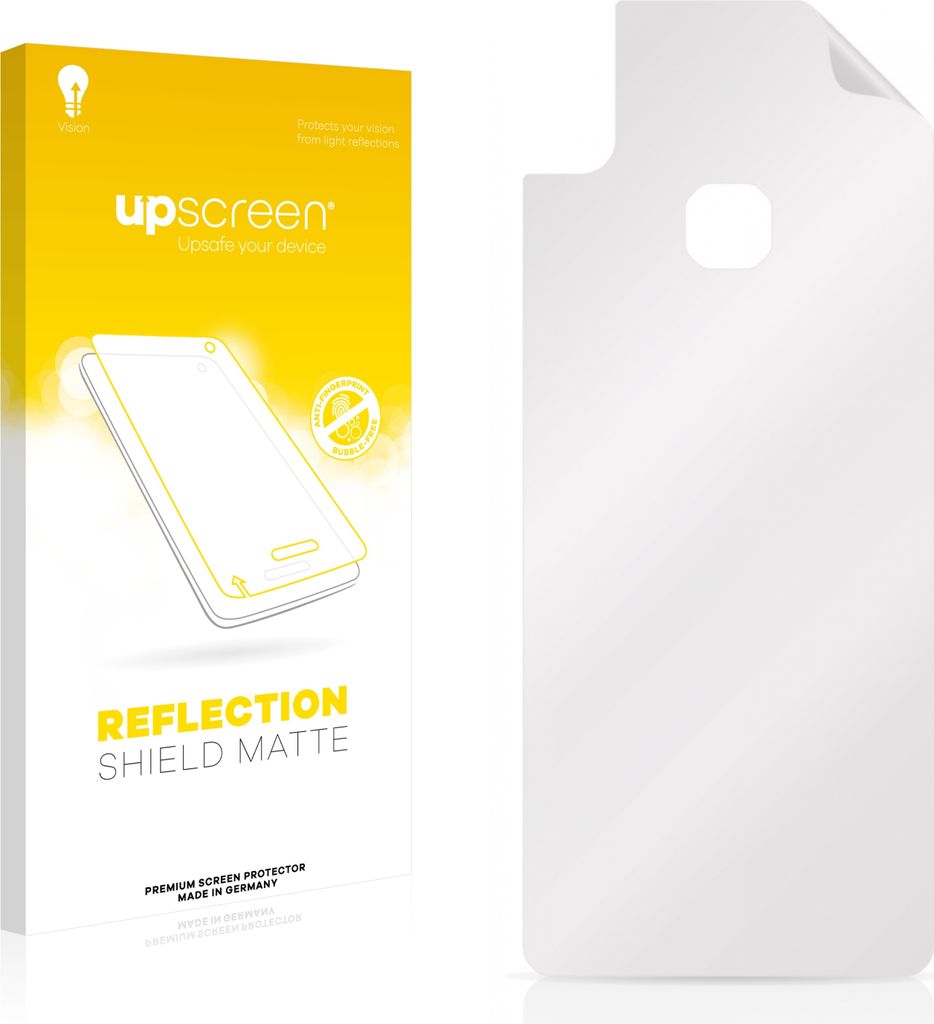 upscreen Schutzfolie für Cubot Max 2 (Rückseite) Folie Matt Entspiegelt Anti-Reflex