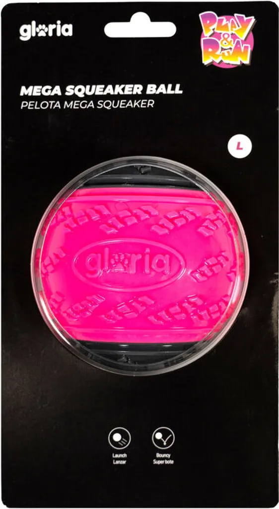 Recensione Palla Gloria PLAY AND RUN Rosa TPR L 8.89 cm | Qualità Top