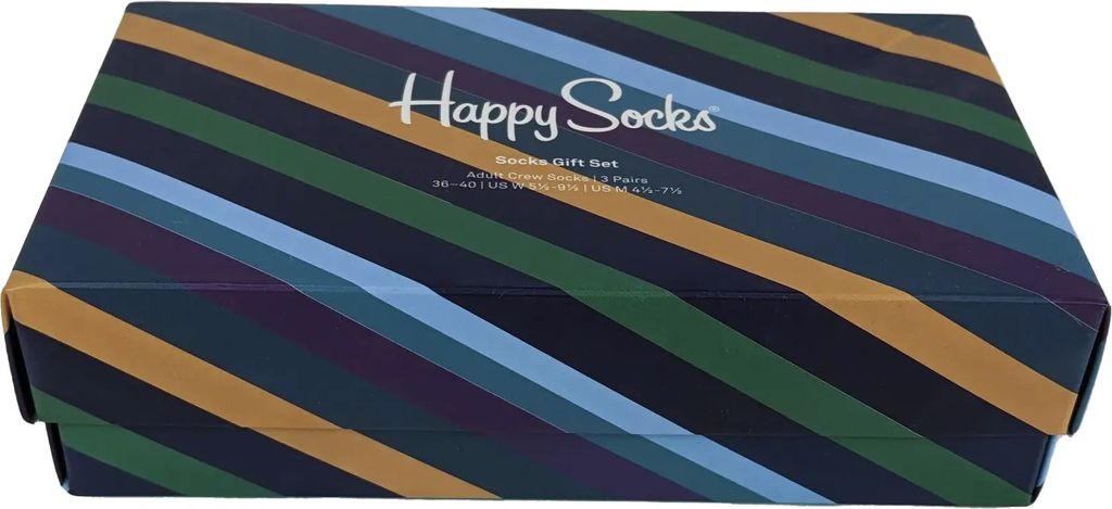 HAPPY SOCKS - 3er Pack Classic Multicolor Socken Produktbild 