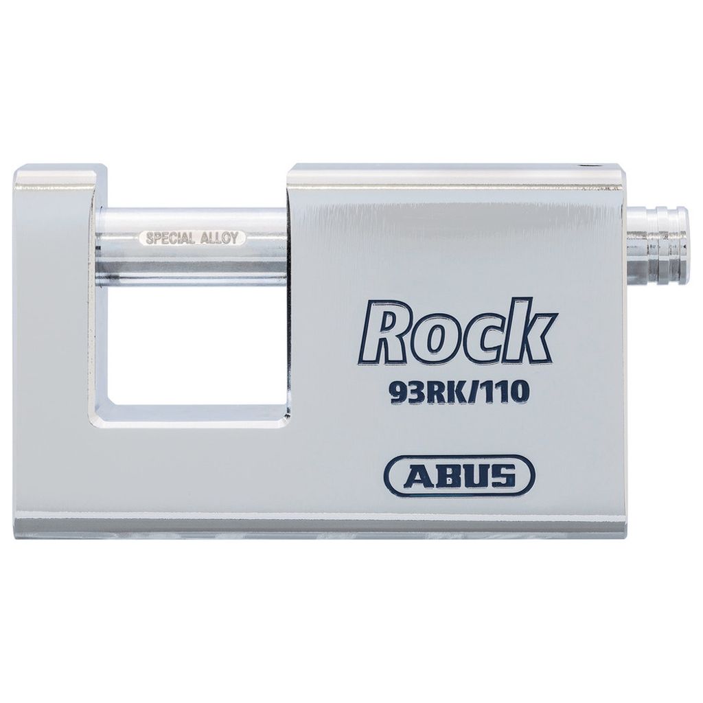Abus Vorhangschloss Monobloc 93Rk/110 Euro-Profil Ohne Zylinder Wendeschlüssel