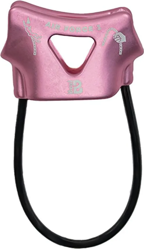 Assureur d'Escalade pour Débutants et Experts Beal Air Force 1 Rose