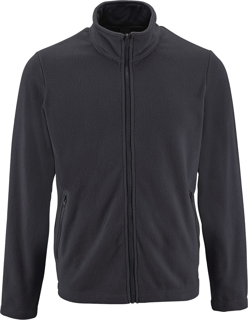 SOLS Herren Fleece-Jacke Norman PC3210 (2XL) (Anthrazit)