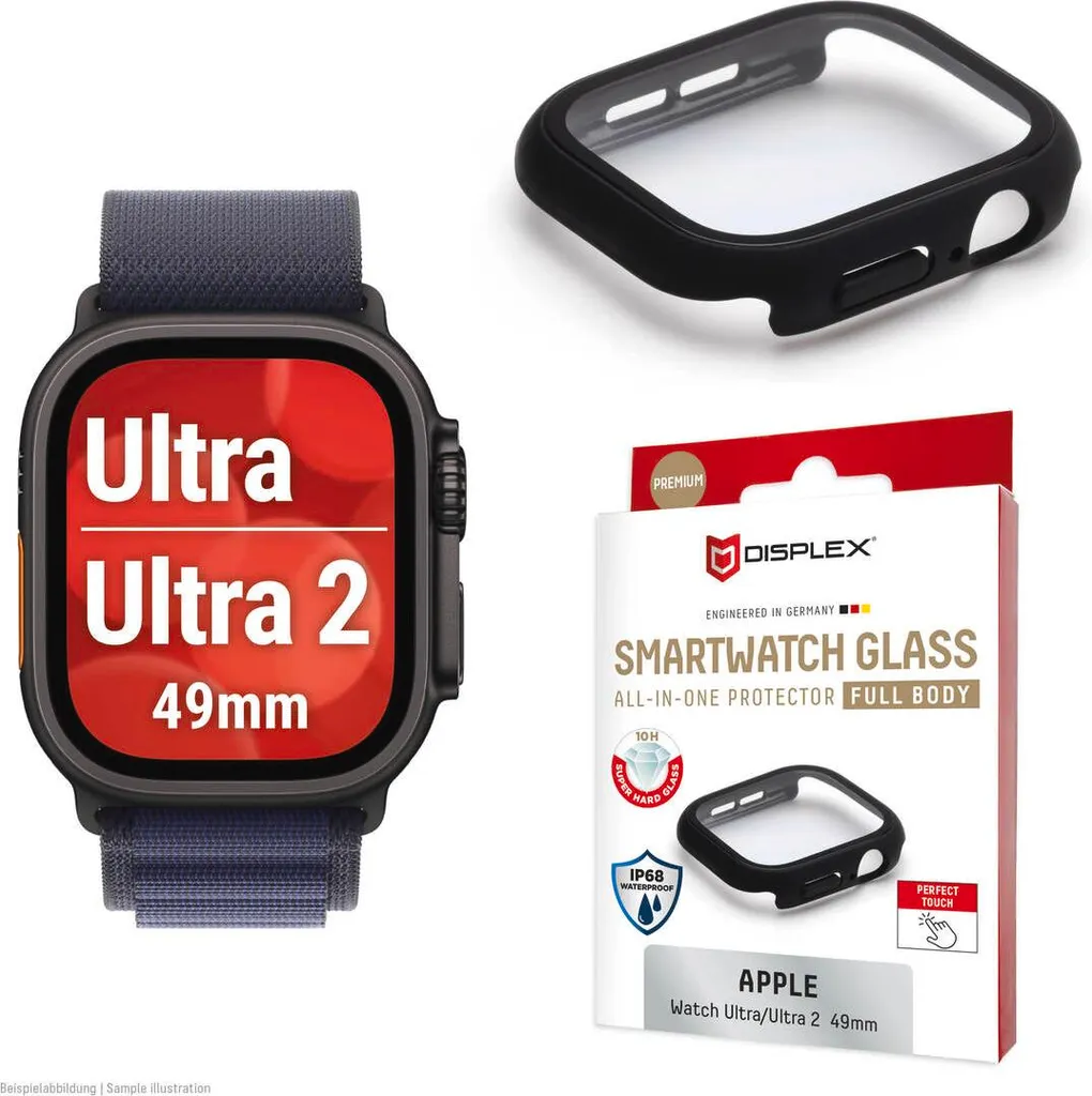 Recensione Custodia DISPLEX Apple Watch Ultra - Vetro 10H e IP68