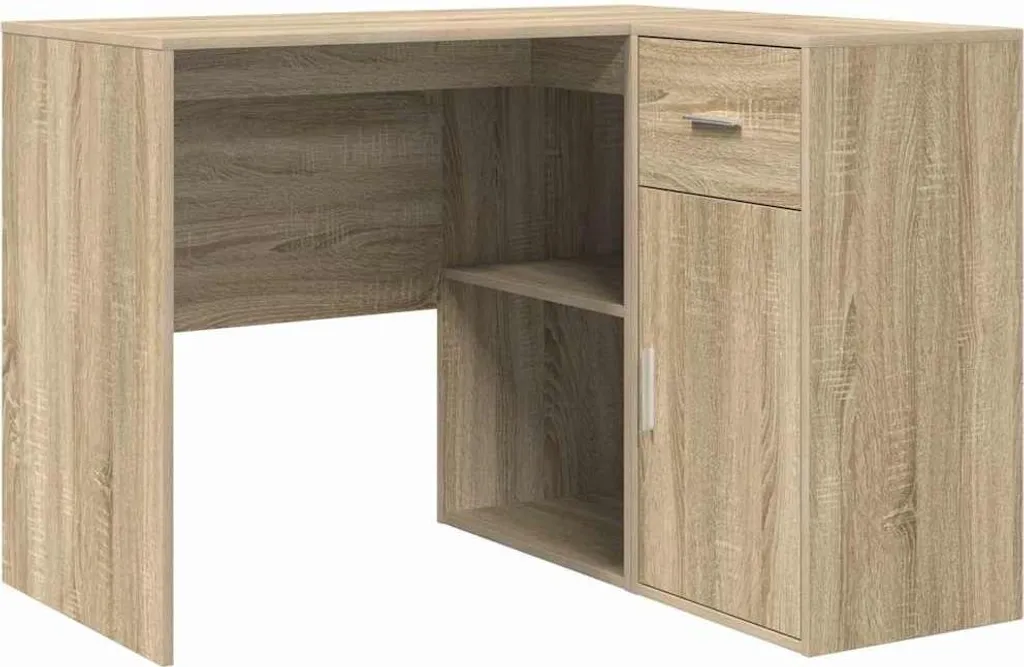 Scrivania Angolare Rovere Sonoma 102x50x75 cm | Prezzo vidaXL Online