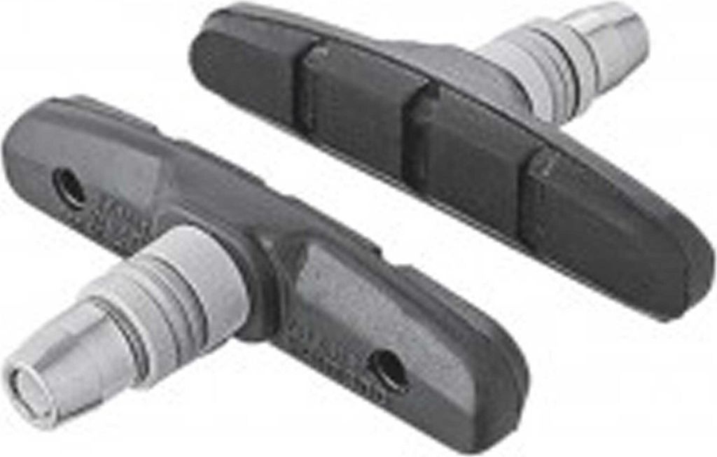 SHIMANO M70T3 Bremsschuhe für V-Brake, schwarz/silber (1 Produktbild