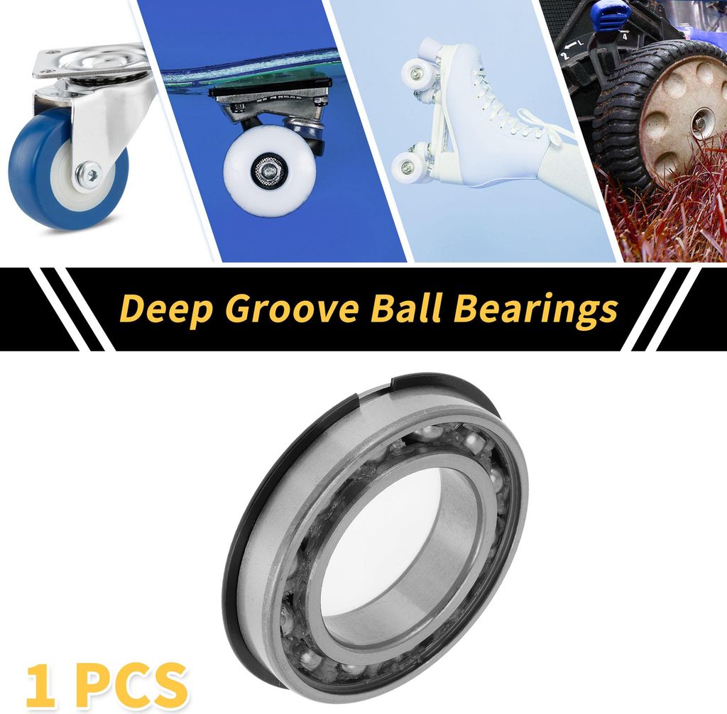 6009NR Rillenkugellager 45x75x16mm P6 Offene Art Geschmierte Lager 1 Stk Auto Roller Skateboard Rad Universal Silberton