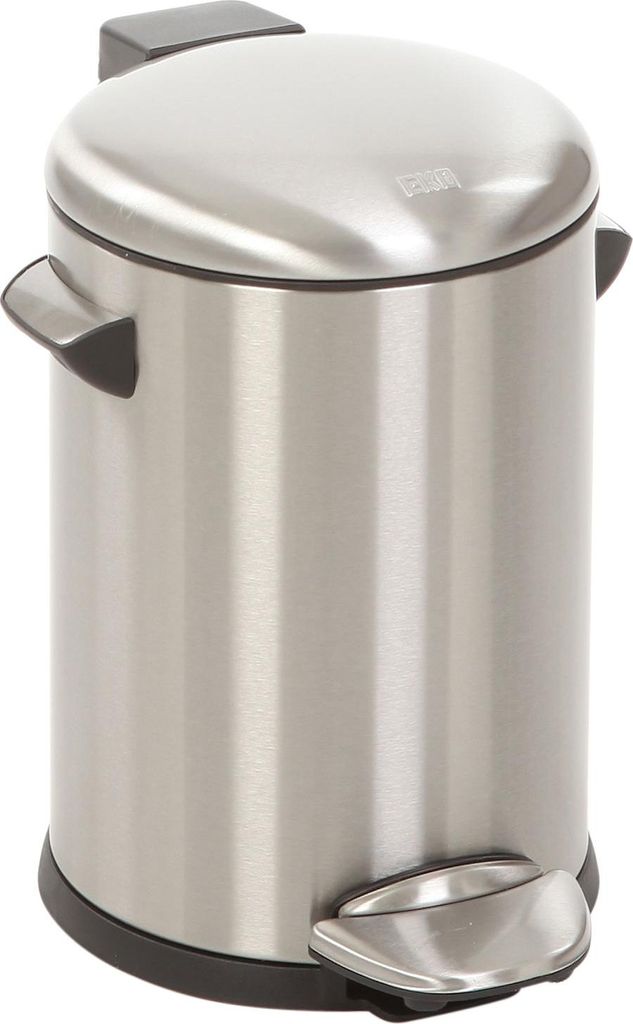 Eko Vepa Bins Treteimer Belle Deluxe matt Edelstahl 3 Liter