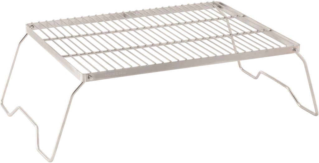 Robens Lassen Grill Trivet Combo L, Gitter, Silber, Grill, Edelstahl, Jede Marke, Rechteckig