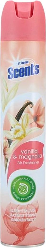 At Home - Düfte - Lufterfrischer - Vanille & Magnolie - Beseitigt schlechte Gerüche - 400 ml - 1 Stück