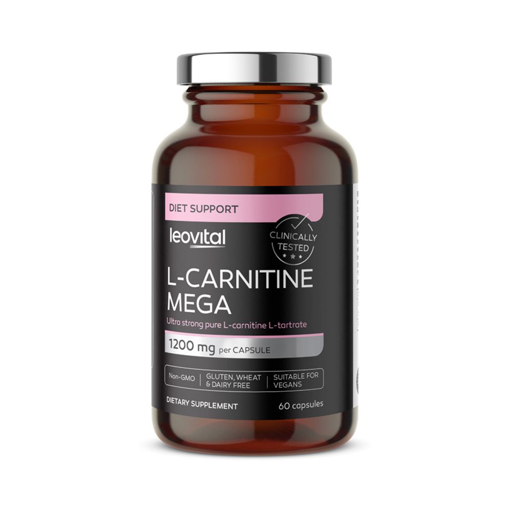 Polleo L-Carnitine Mega, 60 Kapseln