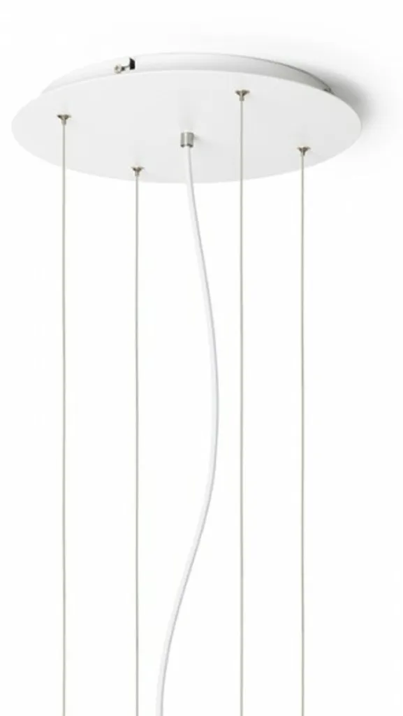 Suspension MEZZO 80 blanc 230V idéale pour îlot de cuisine et bureau
