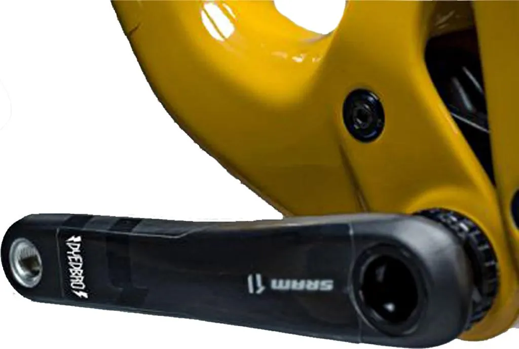 Éviter rayures pédalier avec la protection manivelle 165 mm incolore