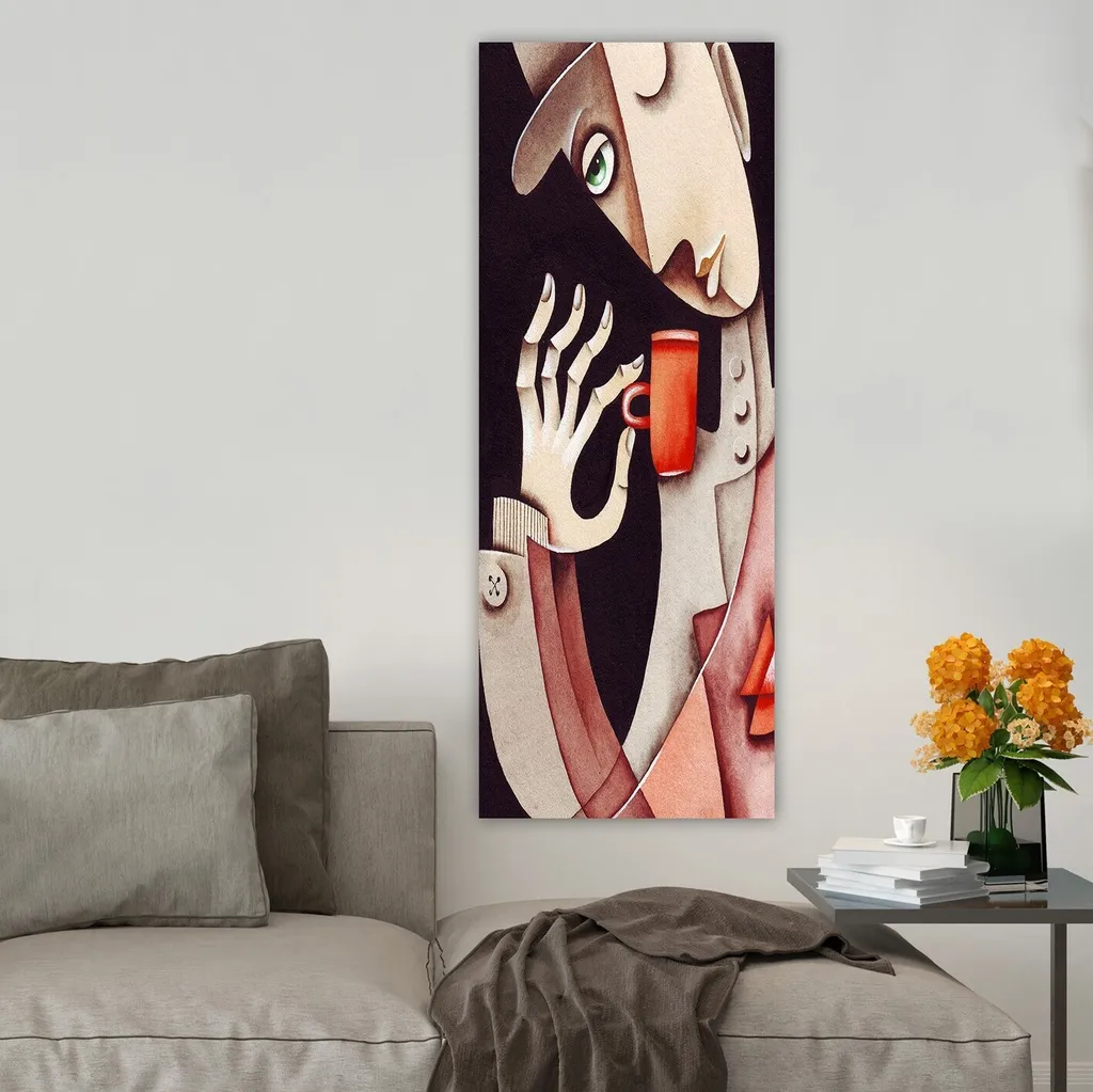 Wallity Quadro Moderno 30x80 - Stampa su Tela Alta Definizione