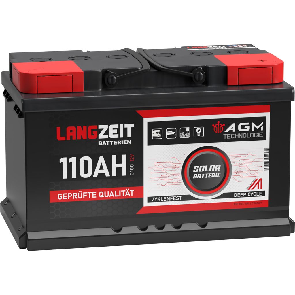 Autobatterie 110 Ah AGM, EFB, GEL 12V günstig online kaufen