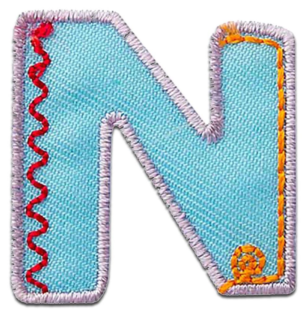 Buchstabe N 3.1 x 3.2 cm: Alphabet Buchstabe Einzeln Produktbild 